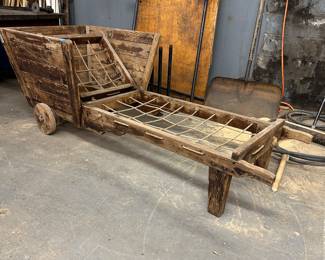 Antique invalid cart