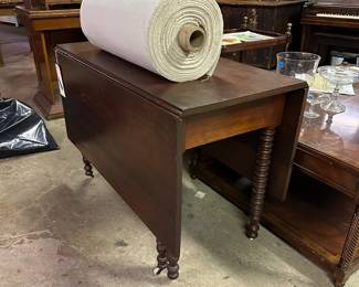 Roll of white canvas