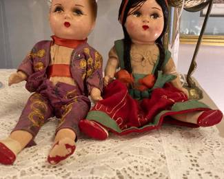 Mexican composition dolls