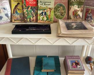 Old Louisa may Alcott books and others 