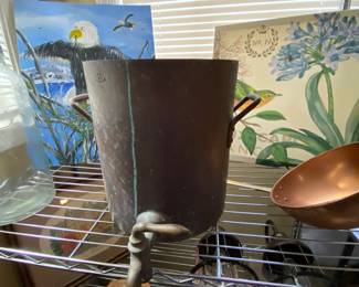 Copper water pot