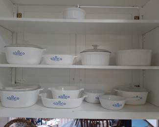 Blue Cornflower Corningware