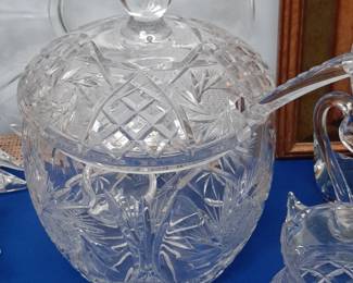Crystal Punch Bowl