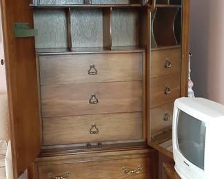 Inside the Baker cabinet