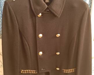 This beautiful jacket originally was in the neighbourhood of $400 new.  The detail up close is spectacular!!!!