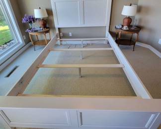 Queen-sized bed frame