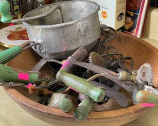Lots of wood handled utensils starting at $2