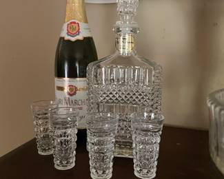 Decanter set from Italy $20