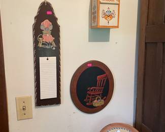 More tole ware in craft room