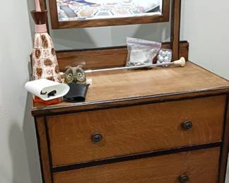 Vintage oak dresser