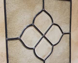 Leaded Glass Wall Hanging 
