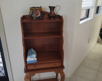 Small vintage wood secretary