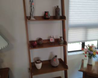 Ladder shelf display unit (there are 2 of these in the house)
