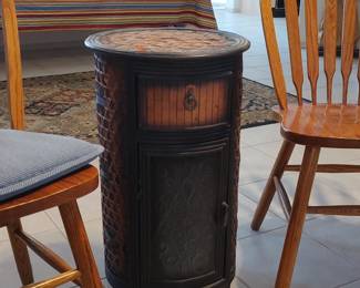 Cute occasional table with storage