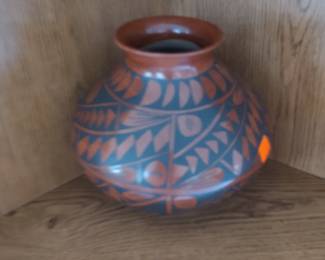 Mexican pottery, signed