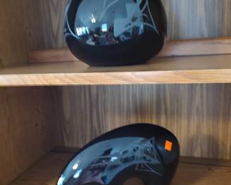 Beautiful Mexican Black Ware pottery