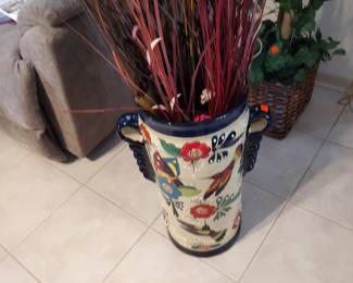 Large ceramic vase