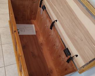 Vintage cedar chest
