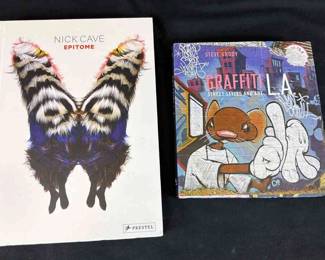 Book Pair Nick Cave Epitome Graffiti LA