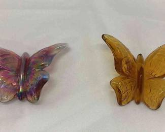 Fenton Butterflies Pair
