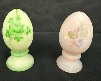 Fenton Eggs Pair