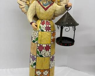Heartwood Creek Jim Shore  25 In. Tall Christmas Garden Angel