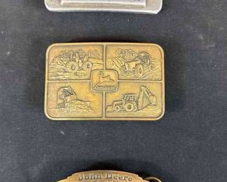 John Deere Belt Buckles Lot