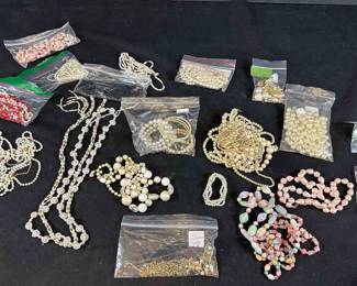 Lot Of Pearls For Crafting