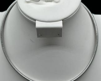 ST Herring Bone Necklace PairDall Italia 14kyg Overlay 4Grams.