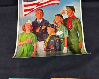 Vintage Print Lot Poster postcard