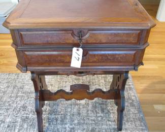 Victorian sewing stand