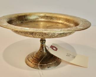 Tiffany Studios abalone inlaid bronze