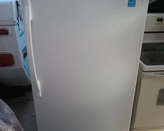 Lightly used, extremely clean stand up freezer