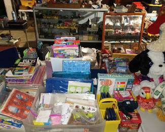 More scrapbook supplies 