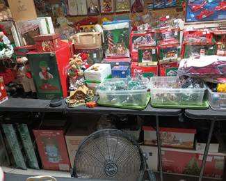 Tons of VTG Christmas in Original boxes