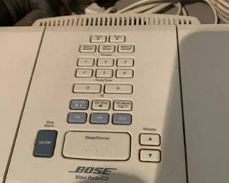#25	Bose CD/Radio Player Electric 	 $50.00 			
