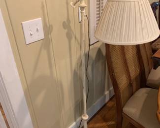 #31	Heavy Metal Floor Lamp - 57" Tall	 $75.00 			

