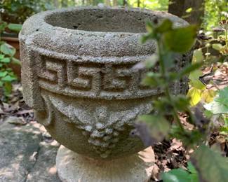 #61	Concrete Small Pot - 9x10	 $20.00 			
