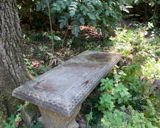 #57	Concrete Bench - You Move - 16Wx42Lx15T  You Move	 $50.00 			
