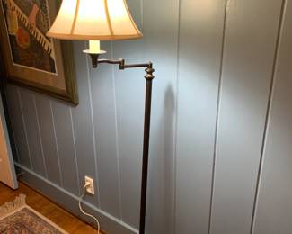 #72	Floor Metal Lamp - 61" Tall	 $100.00 			
