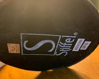 #85	Heavy Brass Stiffel  Swivel Lamp - 25" Tall	 $125.00 			
