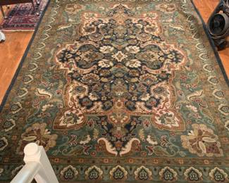 #115	Green Machine Made Rug - 103x143	 $150.00 			
