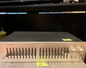 #143	Realistic  - Wide Range Stero Equalizer	 $75.00 			
