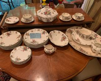 #150	Royal Doulton Old Leeds Sprays 34piece	 $150.00 			
