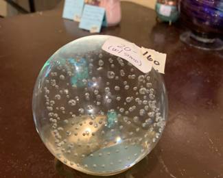 #160	Bubble glass with stand	 $20.00 			
