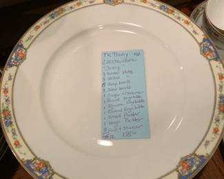 #161	TK Thuny Czechoslovia "Savoy" 46 Pc	 $155.00 			
