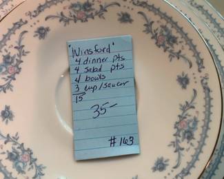 #163	Ekco International "Winsford" 15 pc	 $35.00 			
