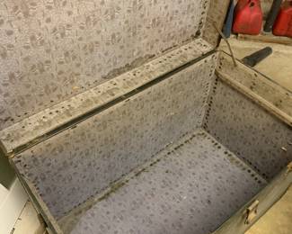 #171	JA Smith trunk on wheel 40x23x26	 $40.00 			
