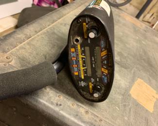 #172	Pioneer 202 bounty hunter metal detector 	 $40.00 			
