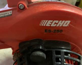 #173	Gas Echo Blower ES250	 $100.00 			
